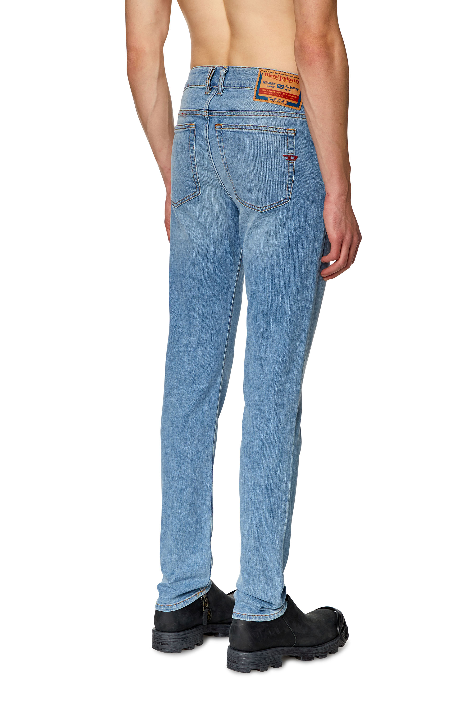 Diesel - Skinny Jeans 1979 Sleenker 09H62 Hombre, Azul Claro - 4