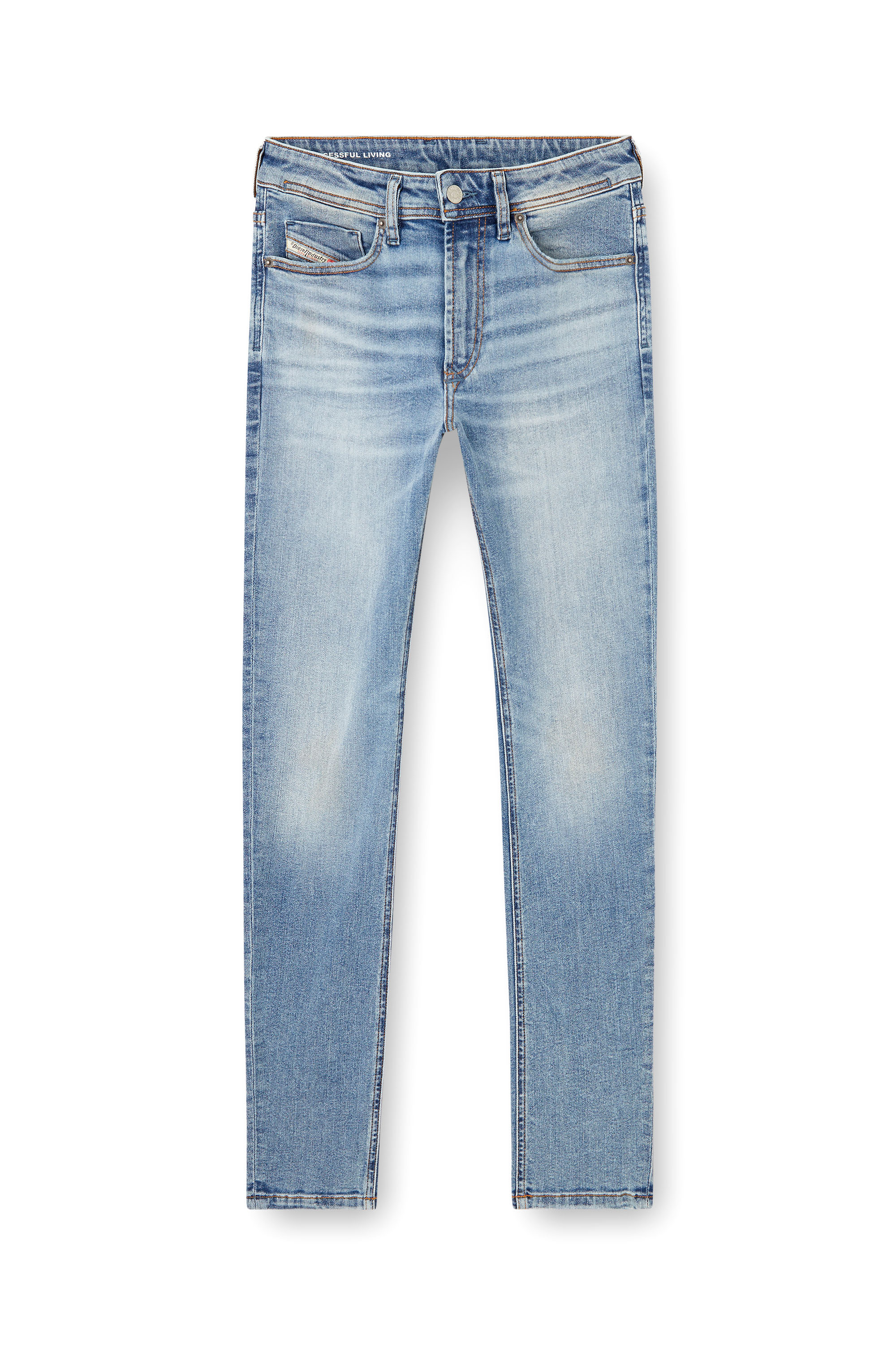 Diesel - Skinny Jeans 1979 Sleenker 0DBDQ Hombre, Azul Claro - 3