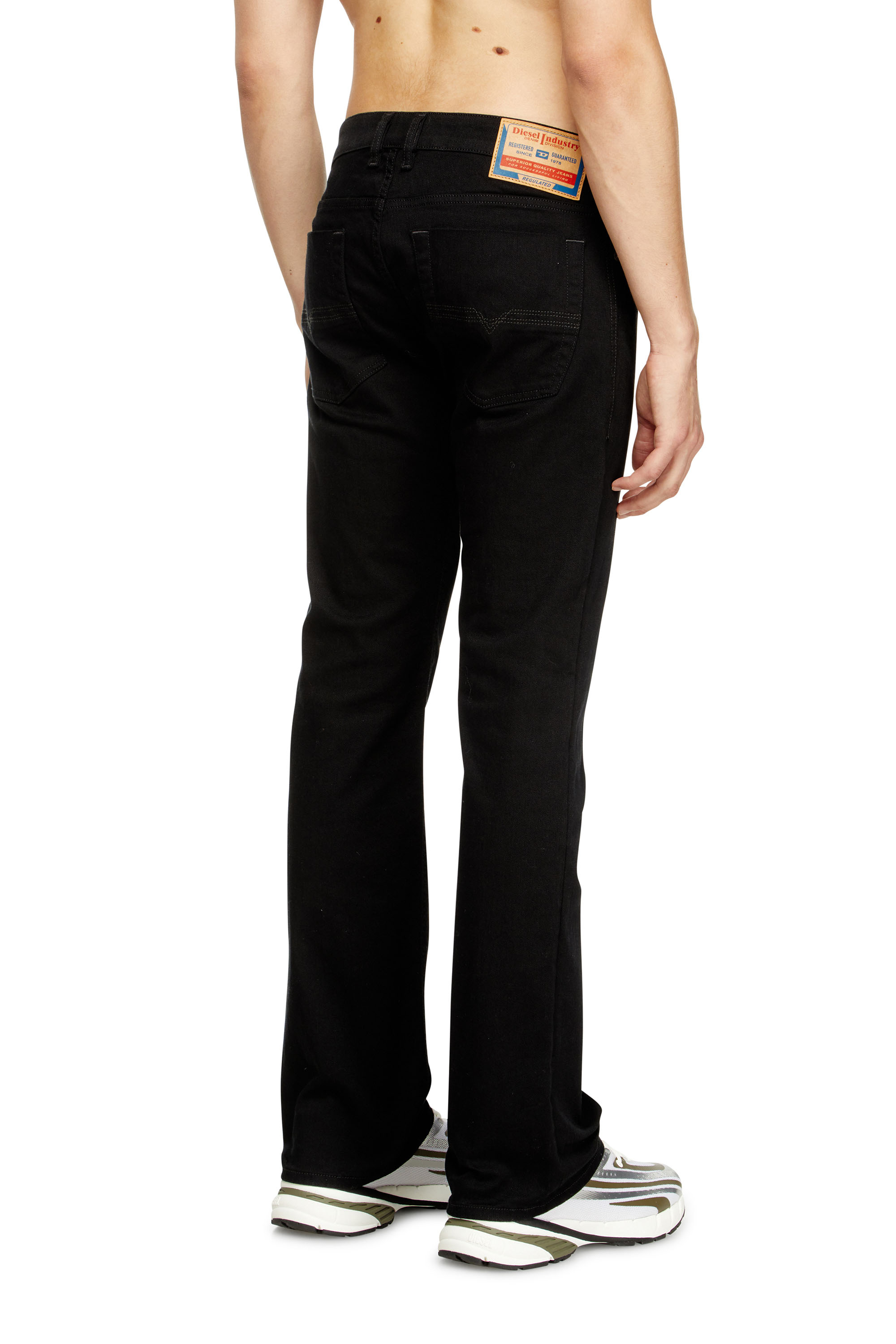Diesel - Bootcut Jeans 2007 Zatiny 0688H Hombre, Negro/Gris oscuro - 4