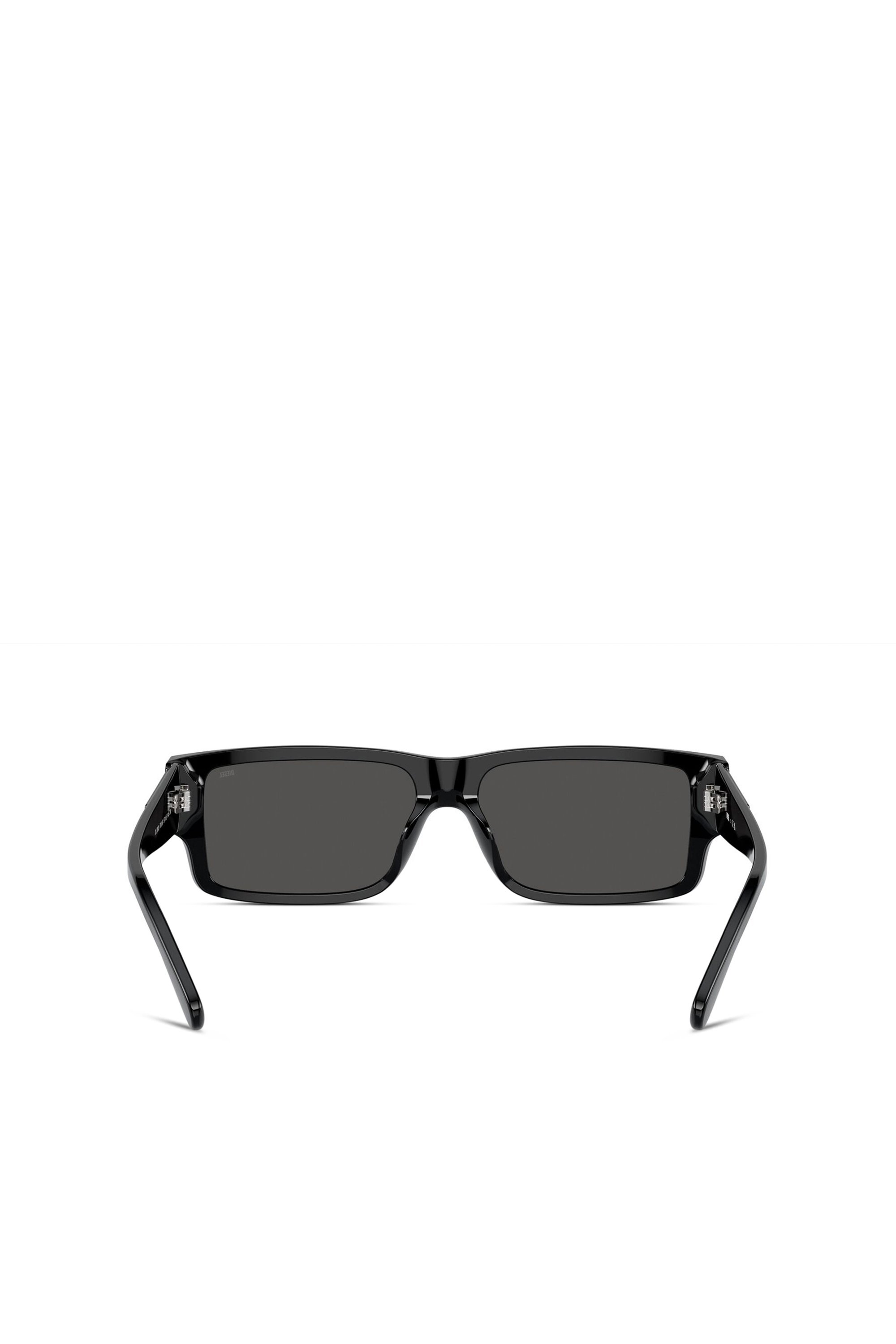 Diesel - 0DL2003 SIZE 57, Man's Rectangle sunglasses in Dark grey - 4